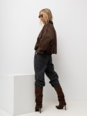 Kurtka bomber VELVET brown