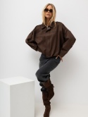 Kurtka bomber VELVET brown