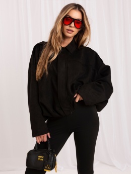 Kurtka bomber VELVET black